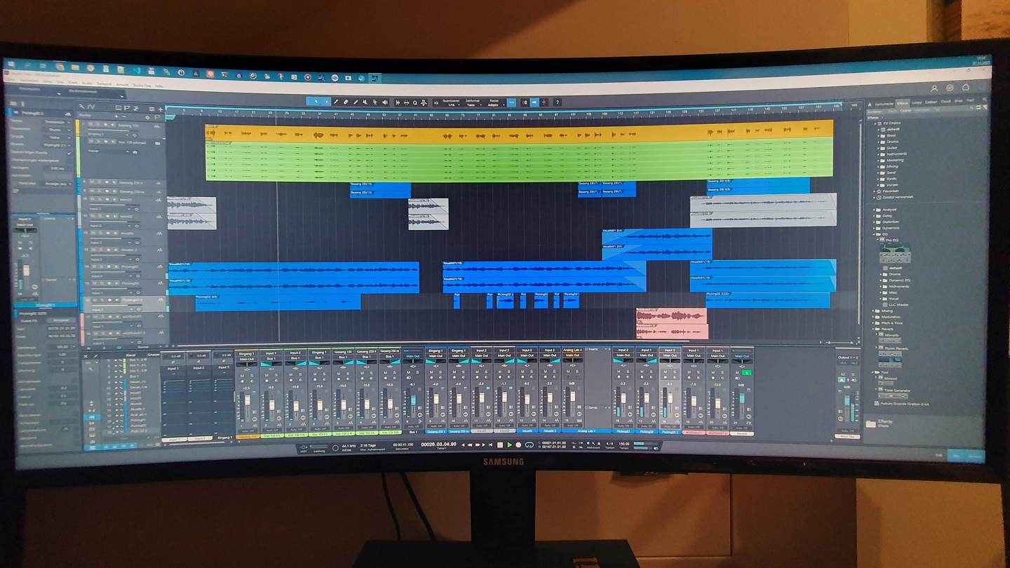 Recording mit Presonus Studio One